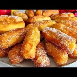 Если у вас есть 1 яблоко 1 яйцо и мука, сделайте этот десерт за 5 минут! Без духовки, быстрый и