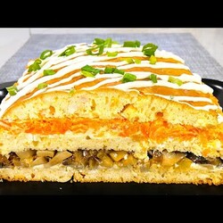 Хотите удивить родных и близких? ПРИГОТОВЬТЕ Слоеную ЗАКУСКУ