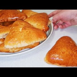 Пирожки как ПУХ, бесхлопотное тесто, получится у всех! Выпечка к чаю