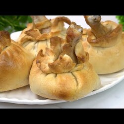 Курочка в потрясно вкусной шубке. Ух как вкусно!  2 в1 основное блюдо и гарнир