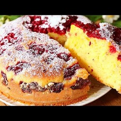 МОЙ ЛУЧШИЙ ПИРОГ ягодный любые свежие или замороженнын