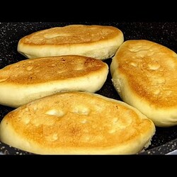 ПОСТНЫЕ ПИРОЖКИ НА СКОВОРОДЕ БЕЗ МАСЛА   БЕЗ ДУХОВКИ✅