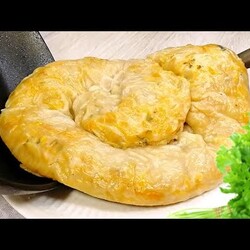 Потрясающее БЛЮДО из КОПЕЕЧНЫХ продуктов! МУКА, ВОДА, КАПУСТА.