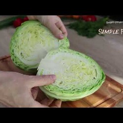 Обалденный САЛАТ из КАПУСТЫ!  Вкусный рецепт из простых продуктов!