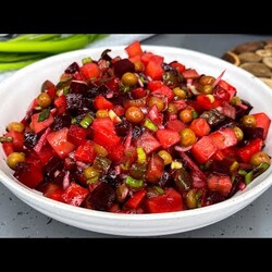 Никто ТАК не готовит ВИНЕГРЕТ! А зря! Овощи варю 5 минут-НЕ БОЛЬШЕ! САЛАТ даже вкуснее,чем раньше!