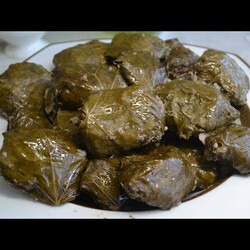 ДОЛМА из МОЛОДЫХ ВИНОГРАДНЫХ ЛИСТЬЕВ