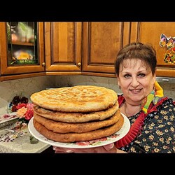 Самые Вкусные Кефирные Лепёшки . Съедаются в один миг !