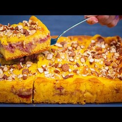 Беру ЛЮБЫЕ ЯГОДЫ, и ВСЁ ЛЕТО наслаждаюсь этой вкуснотой! ЛУЧШЕ ВСЕХ ТОРТОВ!