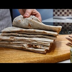 Беру ЛАВАШ, 5 минут и на сковородку! Тонкие ленивые ЛЕПЕШКИ на завтрак и перекус проще не придумать!