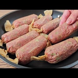 колбаски в духовке