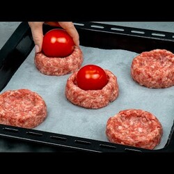 Превзошли мои ожидания! Идеальные гнезда из мясного фарша, на ужин