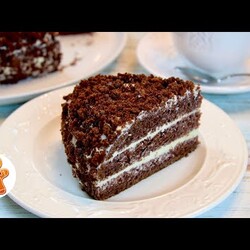 Домашний Торт на Кефире  Просто и Очень Вкусно