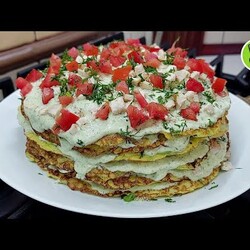 закусочный тортик кабачки курин гр