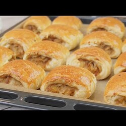 Пирожки "Минутки": с капустой быстрое тесто