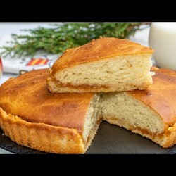 Проще не бывает нежный пирог с вареньем и яблоками! Легендарный рецепт пирога из маминой книжки!