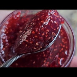 Густой сырой малиновый джем, получится у каждого, если знать некоторые секретики)