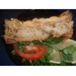 Пирог с рыбой "Что осталось в доме"