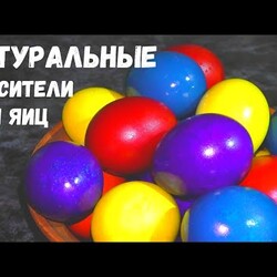 НАТУРАЛЬНЫЕ КРАСИТЕЛИ ДЛЯ ЯИЦ. КАК ПОКРАСИТЬ ЯЙЦА БЕЗ ХИМИИ