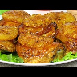 Вкусно и Сочно! Куриные Бедра в Духовке с Апельсинами к Праздничному столу! Всё дело в маринаде!