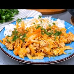 Готовлю чуть ли не каждую неделю! УЖИН "Ленивой хозяйки" на сковороде! Вкусно, быстро и просто!