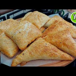 Без замеса теста, быстро, просто и немного полезно  пирожки