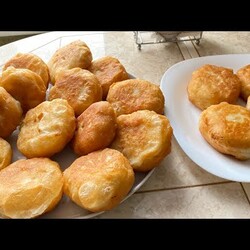 Беляши воздушные, как пончики, очень вкусные и нежнейшие. Воздушное тесто для беляшей, для пирожков.