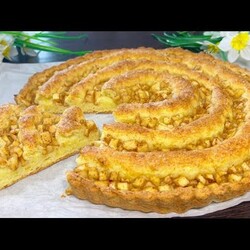 Это Шедевр!2 Яблоко и Стакан Творог!Вы не Пробовали Ничего Вкуснее!Яблочный Пирог на творожном тесто