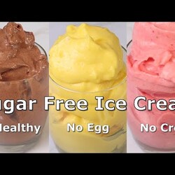 Мороженое без сахара | 2 ингредиента ЗДОРОВЫЙ десерт