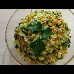 Новые постные салаты