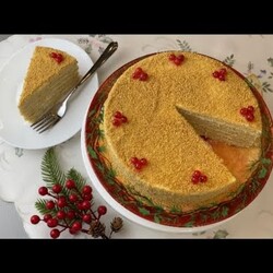 Торт медовик по ГОСТу