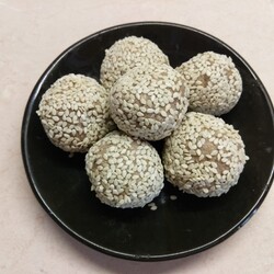 Домашние конфеты из семян подсолнуха и бананов - рецепт приготовления