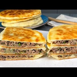 Лепешки "Умопомрачительно вкусно"! Готовятся ПРОСТО,а такие ВКУСНЫЕ, сочные, ароматные, аппетитные