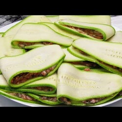 КАБАЧКИ и ФАРШ!  В КЛЯРЕ СМЕТАННОМ