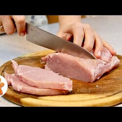 Ужин по-старочешски   курин гр свинина отбивные