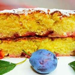 АРОМАТНЫЙ Осенний ПИРОГ со сливой и корицей