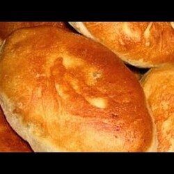 Домашние пирожки с капустой. Тесто на дрожжах!