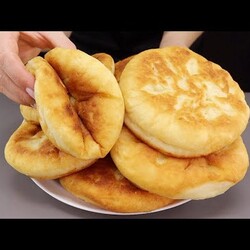 Могу есть каждый день! ПЫШНЫЕ ЛЕПЁШКИ с начинкой! ПРОСТОЙ РЕЦЕПТ выпечки!