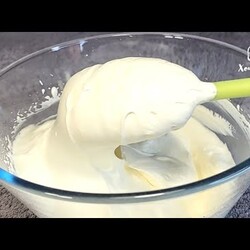 Универсальный крем для прослойки любых тортов (для бисквитных и многослойных). Нежный и очень легкий