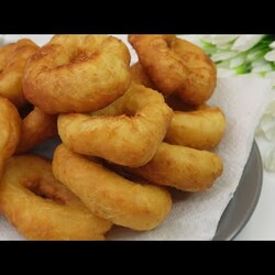 Бесподобные "Пятиминутные" Пышки на кефире Проще и Быстрее просто не бывает