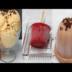 Как приготовить МОРОЖЕНОЕ в домашних условиях! Сразу 3 рецепта - Домашнее мороженое без мороженицы