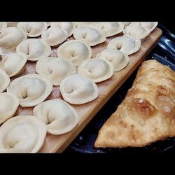 ЗАВАРНОЕ ТЕСТО В ПРОШЛОМ! Моё новое универсальное тесто на пельмени, чебуреки и вареники.