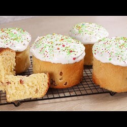 Идеальная Паска. Тесто как ПУХ! Долго НЕ черствеет! 100% результат! Получается у ВСЕХ! Паска рецепт