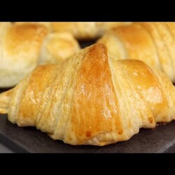 КРУАССАНЫ из дрожжевого слоеного теста легко