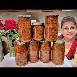 БАКЛАЖАНЫ НА ЗИМУ!  Вкусный и быстрый рецепт.