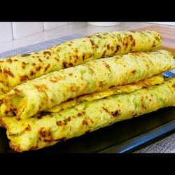 КАБАЧОК + КАРТОШКА трубочки с начинкой