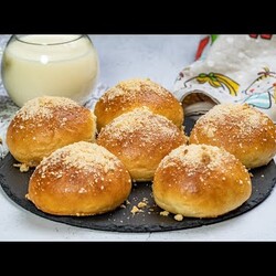 Молочные булочки как ПУХ все секреты для молодых хозяек! Быстрый рецепт теста для выпечки!