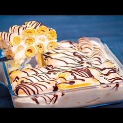 Эклер НАИЗНАНКУ (крем снаружи)!торт из эклеров