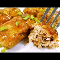 Для ЛУЧШЕГО ОБЕДА - Нежнейшие,  с сырком  жарен луком и соусом