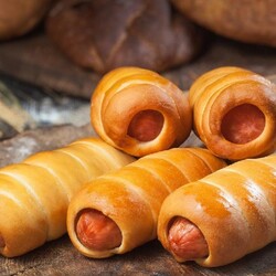 Сосиски в тесте в духовке - 10 вкусных рецептов с фото пошагово