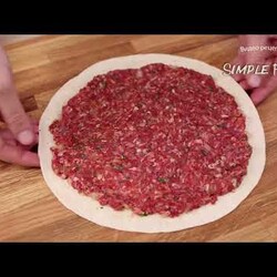 Беру простой ФАРШ и ЛАВАШ и ВОТ ЧТО ПОЛУЧАЕТСЯ! Очень вкусный обед или ужин!